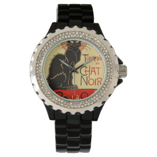 Tournée du Chat Noir Art Nouveau Watch