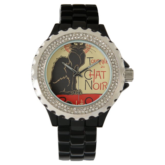 Tournée du Chat Noir Art Nouveau Watch (Front)