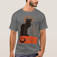 Tournee Du Chat Noir Paris Distressed Vector