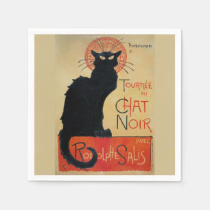 Tournee du Chat Noir Steinlen Napkin