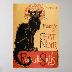 Tournee Du Chat Noir (the black cat) Poster