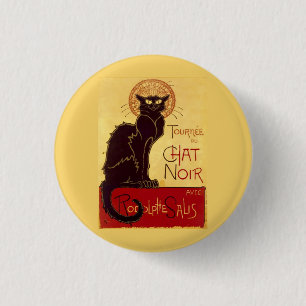 Tournée du Chat Noir, Théophile Steinlen 3 Cm Round Badge