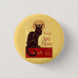 Tournée du Chat Noir, Théophile Steinlen 3 Cm Round Badge