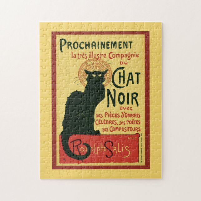 Tournée du Chat Noir, Théophile Steinlen Jigsaw Puzzle (Vertical)