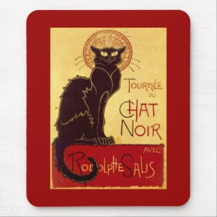 Tournée du Chat Noir, Théophile Steinlen Mouse Mat