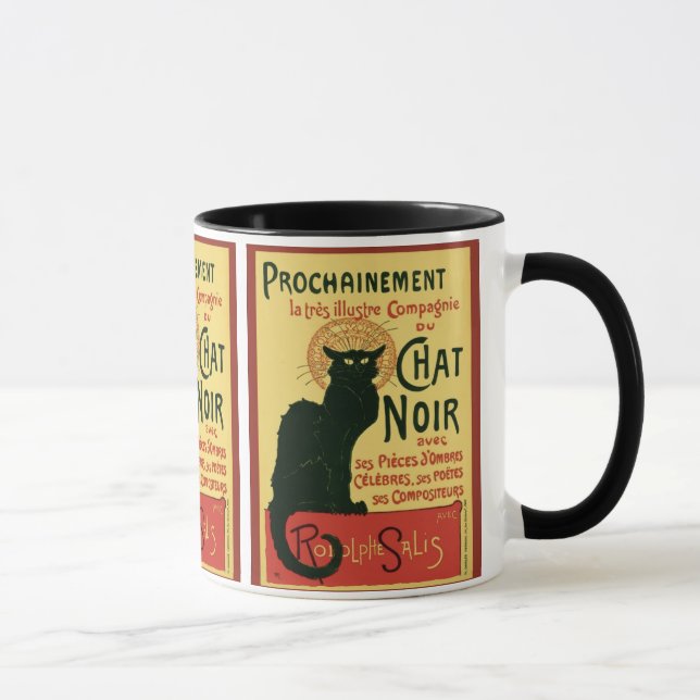 Tournée du Chat Noir, Theophile Steinlen Mug (Right)