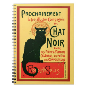 Tournée du Chat Noir, Théophile Steinlen Notebook