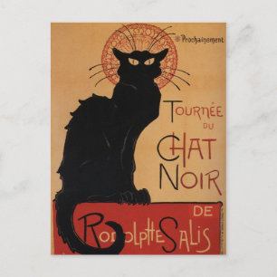 Tournée du Chat Noir, Théophile Steinlen Postcard