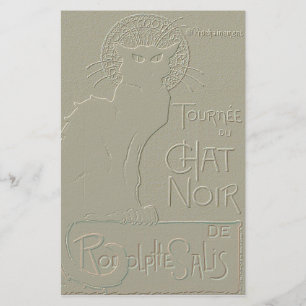 Tournée du Chat Noir, Théophile Steinlen Stationery
