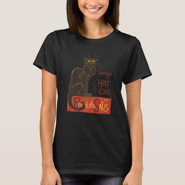 Tournee du Chat Noir Vector Cut Out T-Shirt (Front)