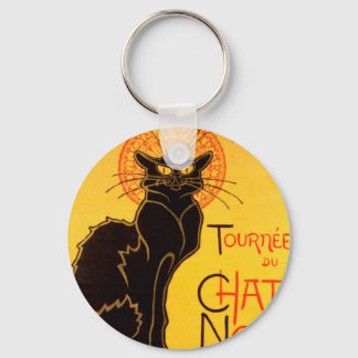 Tournée du Chat Noir - Vintage Poster Key Ring
