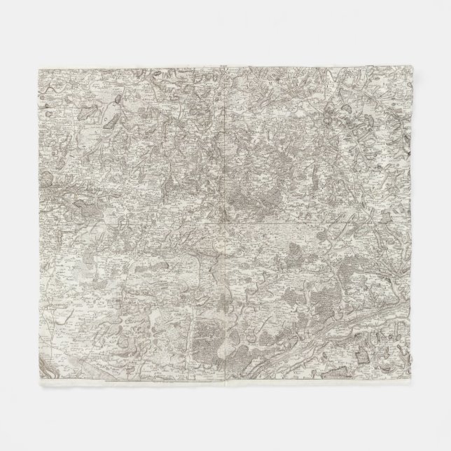 Tours Fleece Blanket (Front (Horizontal))