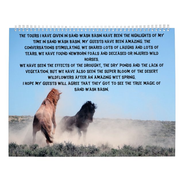Tours with Louise Calendar (Back)