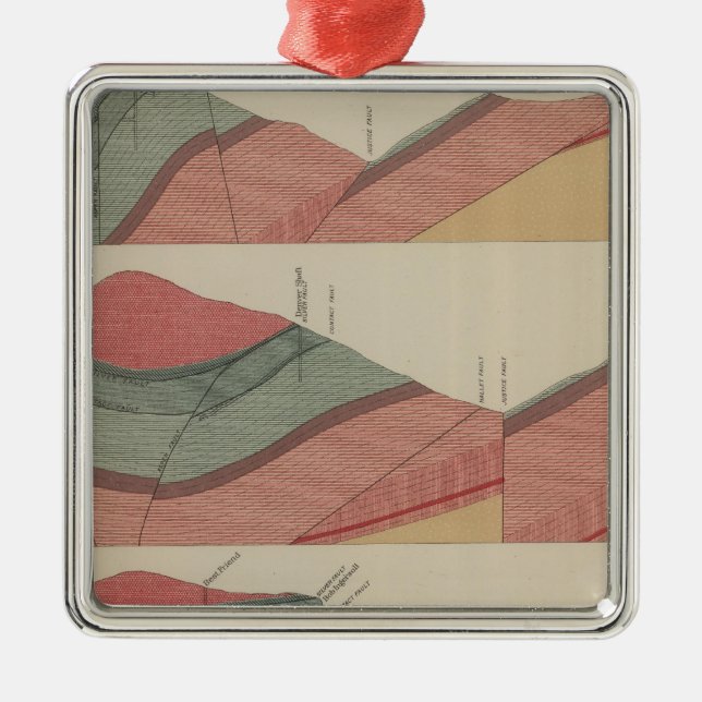 Tourtelotte Park Mining District Sheet Metal Tree Decoration (Front)