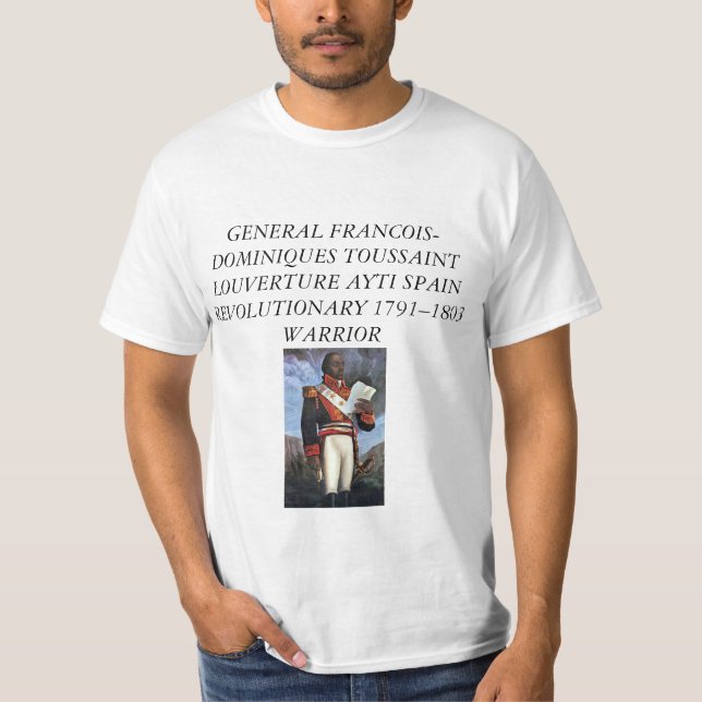 TOUSSAINT LOUVERTURE AYTI REVOLUTION T-Shirt (Front)