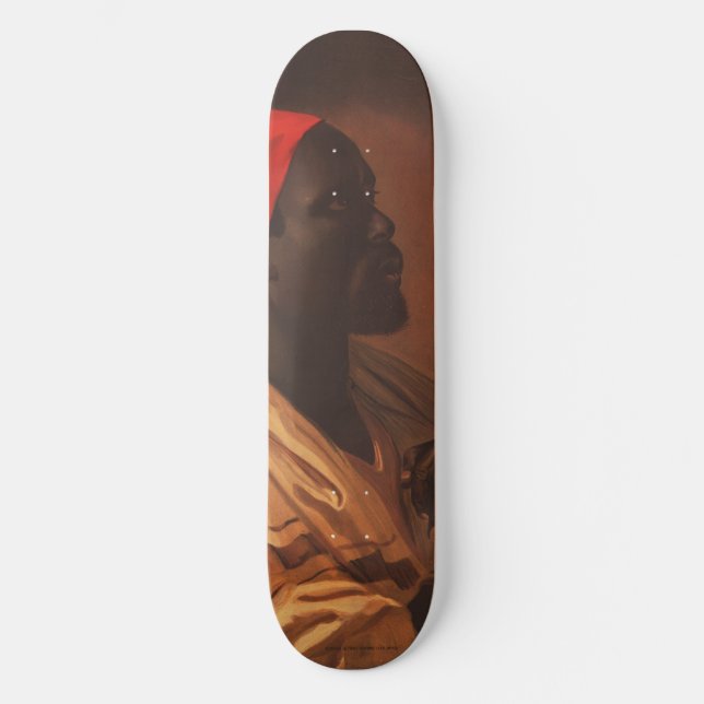 Toussaint L'Ouverture by George DeBaptiste (1870) Skateboard (Front)