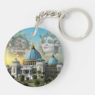 TOVP/Radha Madhava/Nrsimha Two-sided Keychain