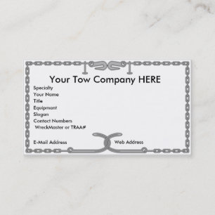 Tow Chain Business Card