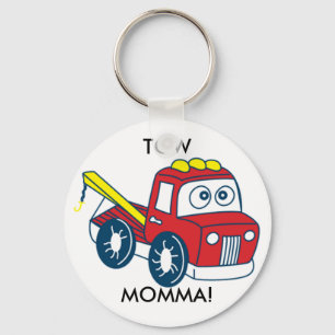 TOW MOMMA! KEY RING