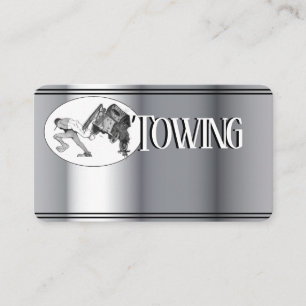 Tow Truck  drawing Auto business card