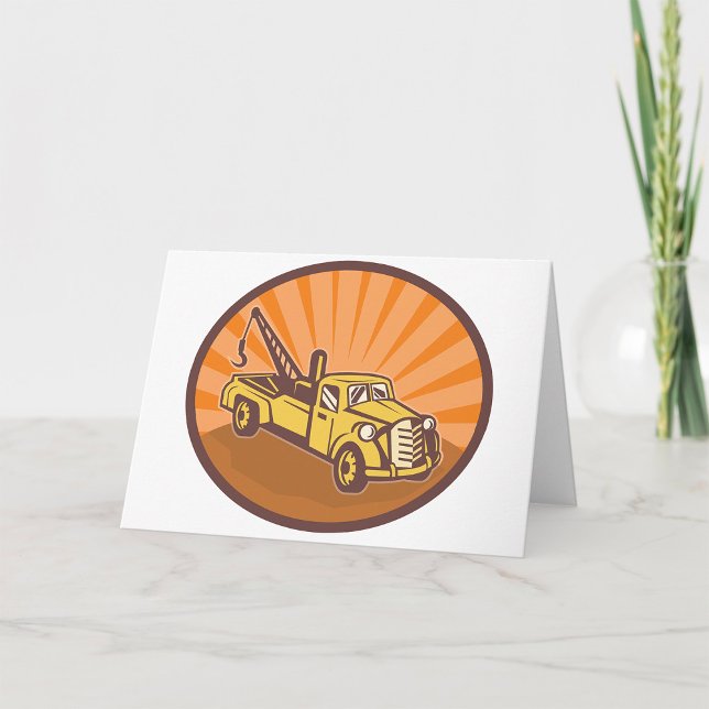 Tow Truck Greeting Cards (Creator Uploaded)