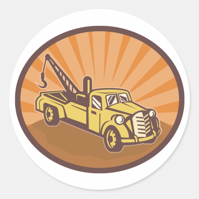 Tow Truck Stickers (Front)