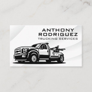 Tow Truck Vehicle Industrial Business Card