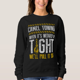 Tow Trucker Tow Truck Driver Tow Operator Breakdow Sweatshirt