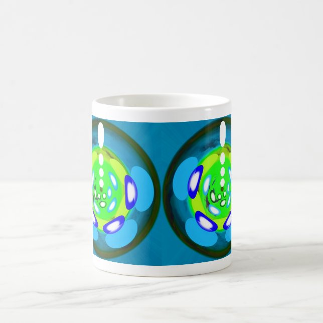 Towards green art coffee mug (Center)
