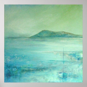 Towards Samson Hill, Isles of Scilly Poster