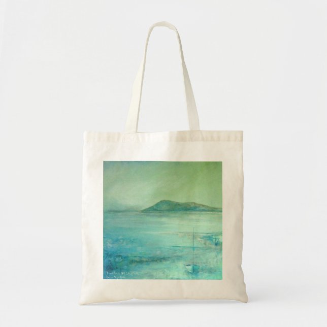 Towards Samson Hill, Isles of Scilly Tote Bag (Front)