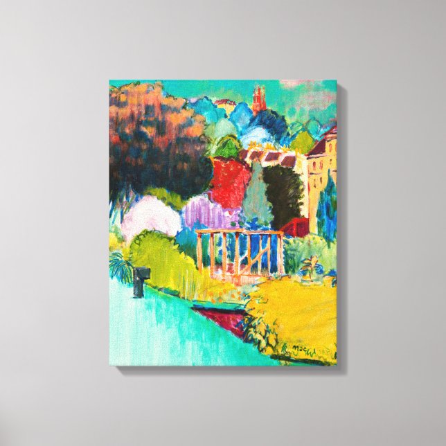 Towards St. Stephen's Canvas Print (Front)