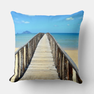 Towards the blue infinity cushion