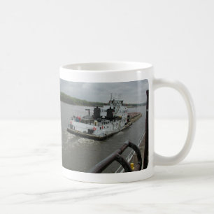 Towboats on the Mississippi Coffee Mug