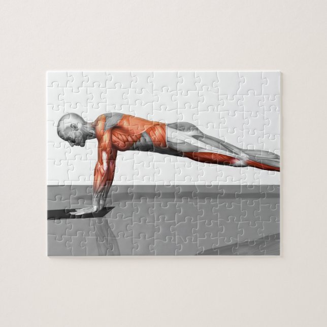 Towel Fly Exercise 3 Jigsaw Puzzle (Horizontal)