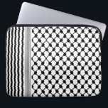 Towel Laptop Sleeve<br><div class="desc">Kufiya, kufiyyeh, kaffiyyeh or also called Hatta is an old Palestinian traditional headwear pattern that carries a deep value to every Palestinian and later became a symbol of resistance and freedom worldwide. Each pattern in the Hatta Kufiya represents palestine element culture. This design is for Palestinians, Palestine lovers, pro-Palestinian supporters...</div>