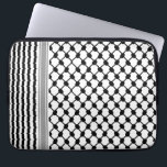 Towel Laptop Sleeve<br><div class="desc">Kufiya, kufiyyeh, kaffiyyeh or also called Hatta is an old Palestinian traditional headwear pattern that carries a deep value to every Palestinian and later became a symbol of resistance and freedom worldwide. Each pattern in the Hatta Kufiya represents palestine element culture. This design is for Palestinians, Palestine lovers, pro-Palestinian supporters...</div>