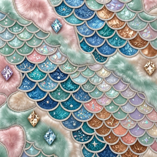Towel Set | Whimsical Fairytale | Mermaid Unicorn