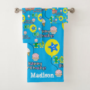 Towel Sets, #10 Happy 10th Birthday