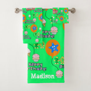 Towel Sets, #10 Happy 10th Birthday