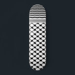 Towel Skateboard<br><div class="desc">Kufiya, kufiyyeh, kaffiyyeh or also called Hatta is an old Palestinian traditional headwear pattern that carries a deep value to every Palestinian and later became a symbol of resistance and freedom worldwide. Each pattern in the Hatta Kufiya represents palestine element culture. This design is for Palestinians, Palestine lovers, pro-Palestinian supporters...</div>