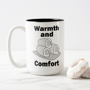 Towels Warmth And Comfort Two-Tone Coffee Mug