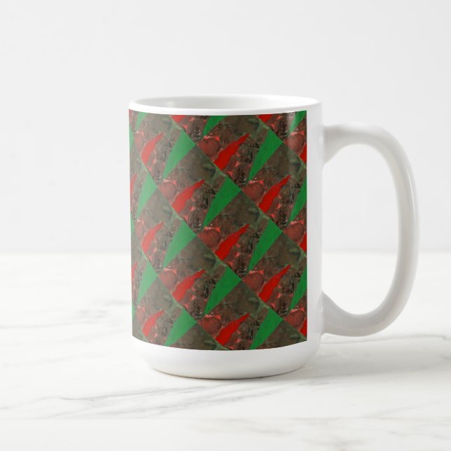 "Tower #2 Tiled" Abstract Design Mug (Right)