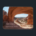 Tower Arch, Arches National Park, Utah Postcard Magnet<br><div class="desc">Photograph of Tower Arch within Arches National Park,  Moab,  Utah.</div>