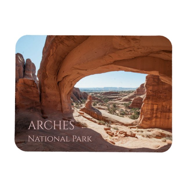 Tower Arch, Arches National Park, Utah Postcard Magnet (Horizontal)