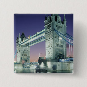 Tower Bridge 7 15 Cm Square Badge