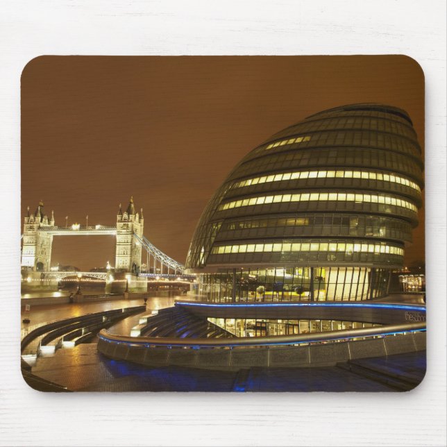 Tower Bridge, and Greater London Authority Mouse Mat (Front)