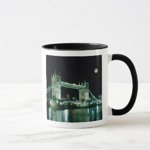 Tower Bridge at Night, London, England Mug