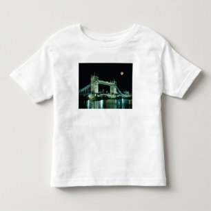 Tower Bridge at Night, London, England Toddler T-Shirt