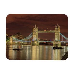 Tower Bridge at night, London Magnet